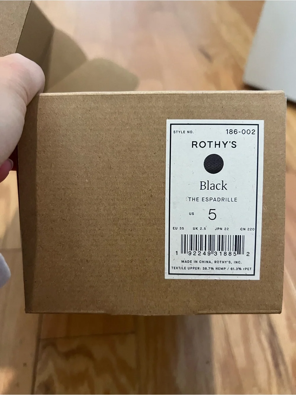 Rothy's Black Espadrille Ballet Flats with Ankle Wrap